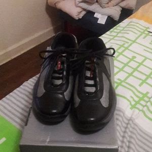Authentic Prada men lace-ups